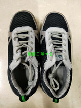 Shida elegant black anti-smash sneakers safety shoes safety shoes fashion casual anti-smash wear-resistant breathable shoes FF0301