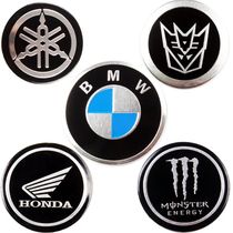 Motorcycle Yamaha label BMW logo stickers Metal stickers Ghost Fire motorcycle car personality stickers creative stickers