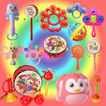 Bells Baby Rattle Hand Grab Ball Baby Cram Bells Hole Hands Rattle Newborns Puzzle Early Education