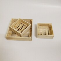 Special square bamboo steamer Flat square bamboo steamer drawer Square steamer Bamboo square steamer Xiaolongbao steamer square