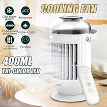 Spray Cooling Fan Portable Water Spray Mist Fan Electric USB