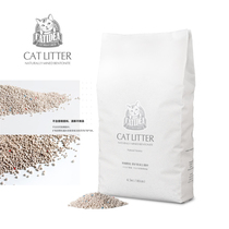 Cat Leshi bentonite cat litter deodorant original flavor dust-free clutter fine sand 4 5kg indoor young cat Universal