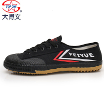 Da Bo Wen martial arts shoes exercise sports shoes training canvas shoes track shoes tai chi men's and women's shoes soft soles children leap