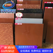 Full red tile 800x800 non-slip floor tiles Living room Indian red red gold point polished tiles Door red wall tiles