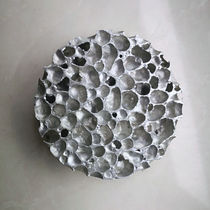 Foamed aluminum plate processing decorative foam aluminum foam aluminum wire cutting foamed aluminum Special Assembly sound-canceling aluminum plate