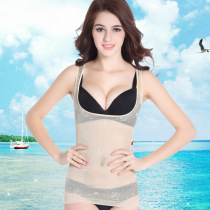 Clog waist waist summer ultra-thin slimming clothes womens summer half-body sculpting shirt body underwear lifting chest support vest style