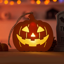 diy lantern Halloween pumpkin lamp childrens handmade antique homemade material bag handmade lamp witch hanging ornaments