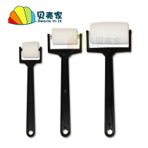 Flat sponge brush roller roller long handle painting brush children Creative Art paint painting graffiti tool set