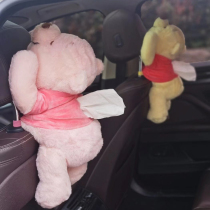 Japanese cute girl heart Yuzuru Hanyu with the same style Pooh Pooh Pooh plush toy doll tissue paper box