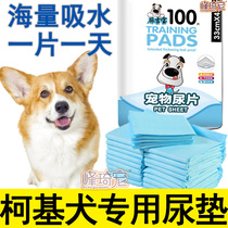 Corgi special pad diapers for thick deodorant water absorption induction training disposable guide supplies for dogs