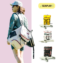 SEAPLAY SP-B014 23L Double Shoulder Diving Waterproof Bag Waterproof Bag Flipper Bag Luggage