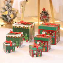 Christmas gift box decorations window scene New Years Day shopping mall hotel large layout props ornaments pile head Spring Festival New Year