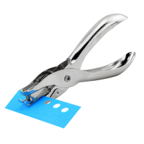 Single hole drilling machine Hole punch Hand-held drilling pliers Kindergarten diy paper jam album loose-leaf tool