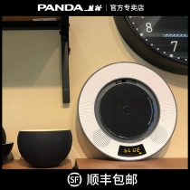 Panda CD player album player retro home listening album ins Wind Bluetooth Portable wall-mounted fever music disc player disc player disc player disc HIFI fever class Audio