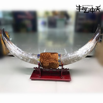 Inner Mongolia characteristic pure natural consumption horn handicraft national wind horn home decoration ornaments housewarming gifts