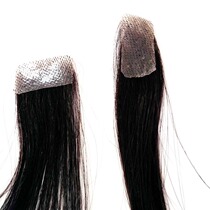 Head scar scar real hair patch invisible seamless wig block custom-made wig piece pasted on the head