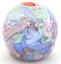 Art glass paperweight color ornaments study decoration home crystal desktop crafts collection