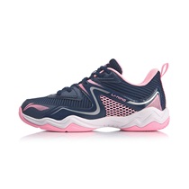 Li Ning badminton shoes women shoes 2020 new sound wave comprehensive training shoes breathable low-top sneakers AYTQ036