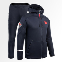 Chinese National team sports suit Spring and Autumn Wushu Sanda team training uniforms track and field sports students coaching uniforms