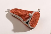 The bell pestle set is originally handmade and can be customized brocade orange