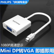 Philips minidp to vga converter is available for Apple laptop macbook Air Microsoft surface projector connector 1080P
