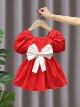 Catch Zhou suit summer childrens birthday princess dress female treasure year party dress summer fashionable party skirt Korean version