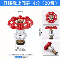 PPR globe valve spool PE valve core pure copper lift circlip 20 25 32 40 50 63 75 90