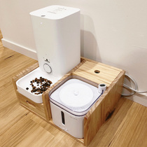 SMALL PEPE SHELF PETKIT SMALL PEPE BOWL RACK PET SMART MINI FEEDERS WATER DISPENSER DRINKING WATER AUTOMATIC TIMER