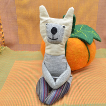 Versatile handmade diy humb inner core hand woven cloth plant dyed cartoon wrist pillow mouse pad home pendulum