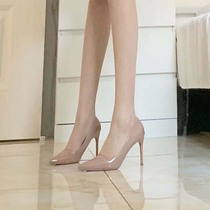 Good-looking legs long nude sexy high heels 2021 Autumn New