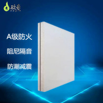 High quality A- grade fireproof sound insulation board KTV theater bar soundproof wall panel three-layer composite damping glass magnesium board European sound