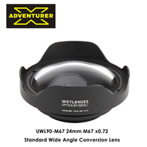 X-ADVENTURER Explorer UWL90-M67 M52 underwater standard wide angle mirror waterproof shell diving camera