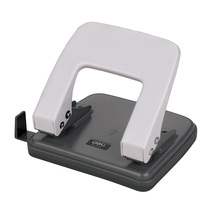 Del 0102 manual punching machine two hole punch hole punch hole punch 20 80 grams of paper