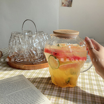 Petri dish * | This kettle is good to see | Heat-resistant glass cold water kettle Home High temperature bubble teapot Large capacity