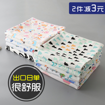 Outlet baby Urine Mat baby waterproof and breathable washable oversize Menstrual Newborn Aunts anti-leaking pure cotton cushion