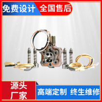 Hot runner system one out of four high-quality molds hot runner splitter mold injection molding automotive air conditioning professional customization