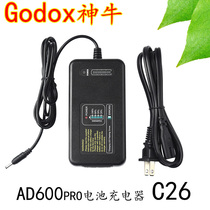 Shenniu C26 charger AD600pro external lamp flash lithium battery charging power adapter special accessories