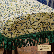 Guzheng dust cover cloth retro cloth pastoral small flower kite cover dust cloth guzheng cover cloth thick