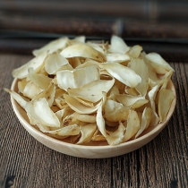 Natural color lily dry goods slightly bitter edible farmyard lily dry goods without smoked Dragon Mountain lilies sheet 250g