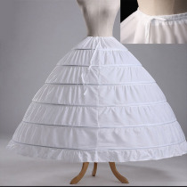 6 steel ring adjustable wedding skirt petticoat skirt bridal dress lining group support Flower wedding lining large skirt support