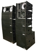 Professional assembly splint box 10 inch 12 inch large outdoor performance line array speaker Line array empty speaker