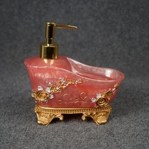 Resin craft hand sanitizer bottle press dispensing bottle soap dispenser shampoo empty bottle Beauty Salon Lotion bottle