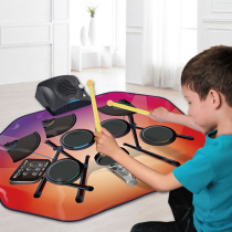 Early childhood Boy boy Early education Jazz drum set Music Blanket Musical instrument Baby drum toy gift Beginner introduction