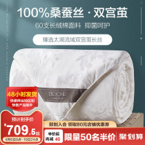 Boyang Pure Silk Quilt 100% Mulberry Silk Spring Autumn Quilt Quilt Core Children Full Cotton Wedding Bedding Quilted By the Four Seasons