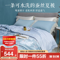 Boyo Xia cool quilted by mulberry silk by 100% Summer washable silk air conditioning by heather and cold by ice silk