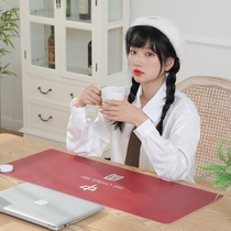 Warm Table Mat Safe Heating Office Use Writing Desk Fever Large Mouse Mat Students With Desktop Insulation Warm Hand Mat Winter Heating Write Job Without Cold Hands Warm Glow 3C Certification