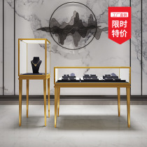 Jewelry display cabinet Luxury jewelry Glass display cabinet Boutique watch display cabinet Jewelry exhibition hall counter