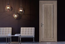 Open wooden door solid wood composite paint-free door-M60