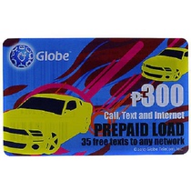  Automatic delivery card key Philippines Travel Globe 300p face value