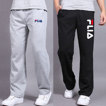 Summer Thin sports pants Mens straight sleeves Pants Spring Autumn Money Loose Big Code Casual Pure Cotton Knitted Sweatpants Long Pants